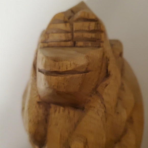 3 Wise Monkeys Vintage Wood Hand Carved See No Evil Hear No Evil Speak No Evil - Picture 5 of 10